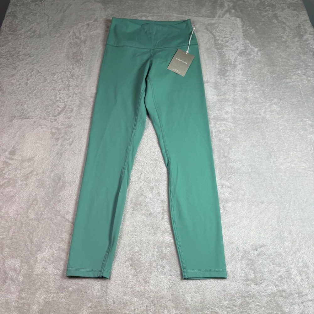 NEW Everlane Womens The Perform Ankle‎ Leggings Green XS Recycled